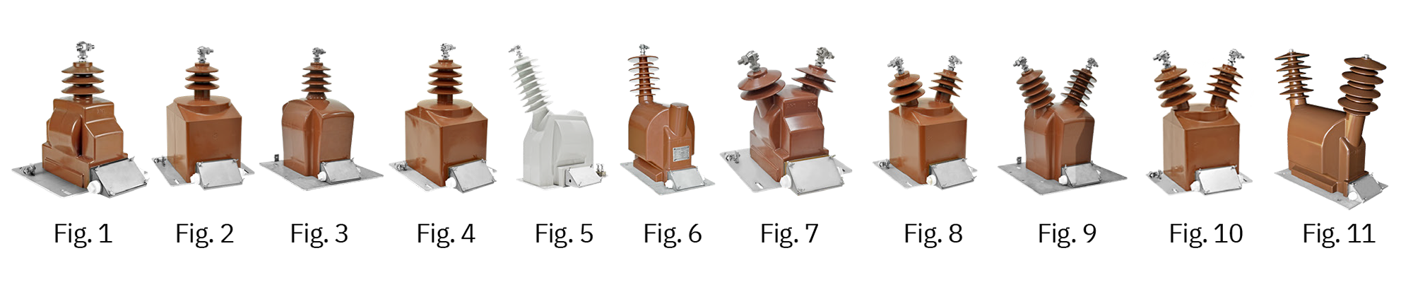 Transformateurs de potentiel de type extérieur pour facturation (époxy coulé), série VPF - Tous les modèles