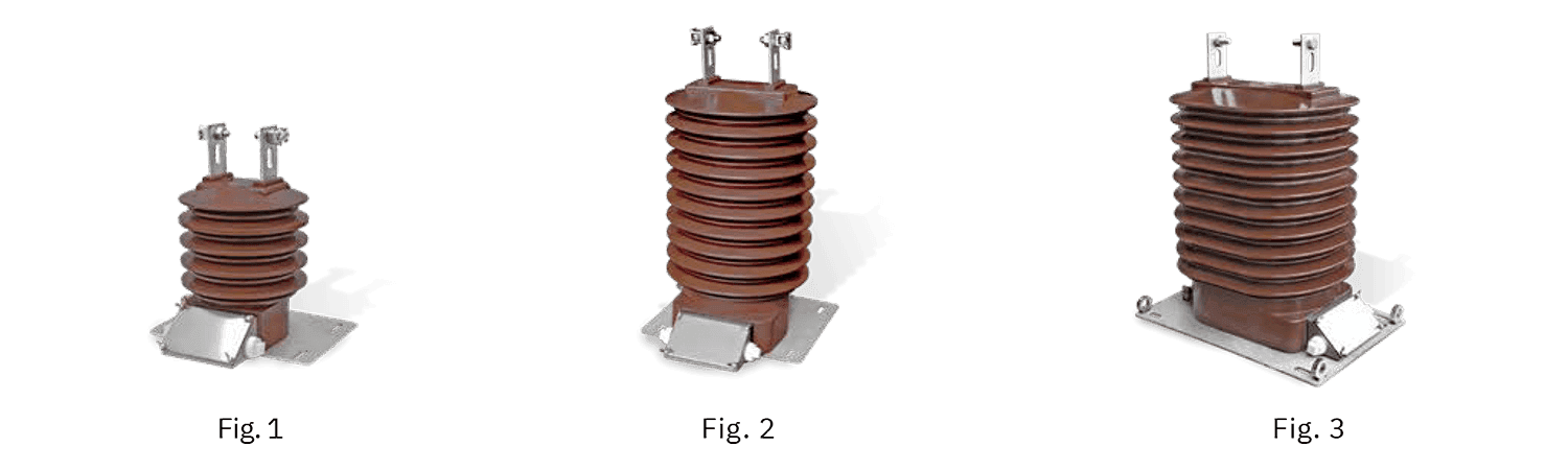 Transformadores de corriente al aire libre (Serie AWF) - Diseños