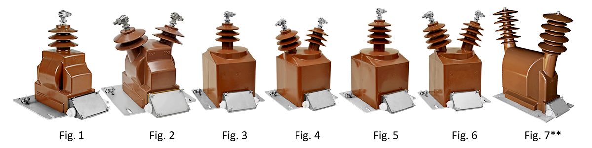 Outdoor-Type Potential Transformers for Billing (Epoxy-Cast), VPF Series - All Models