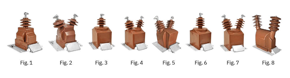 Outdoor-Type Potential Transformers for Billing (Epoxy-Cast), VPF Series - All Models